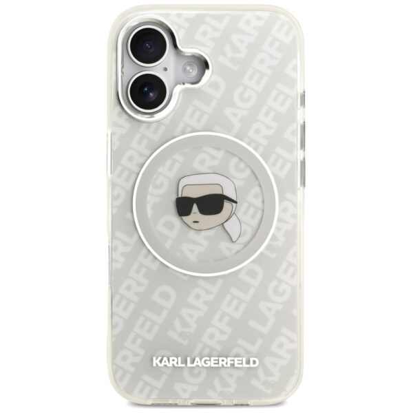 foto_add-330373 Original Pouch KARL LAGERFELD IML Karl Head Logo MagSafe for Iphone 17 grey