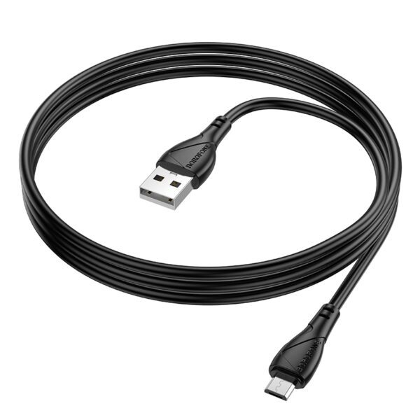 Borofone Cable BX121 Energy - USB to Micro USB - 2,4A 1 metre black