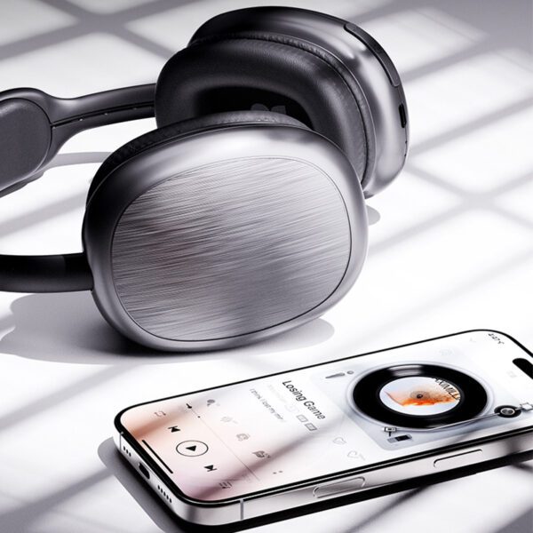 Rock Headphones O5 bluetooth grey