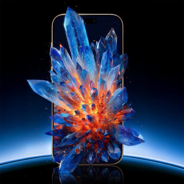 Rock Tempered glass HD Full-coverage Anti-static for Iphone 17 Pro