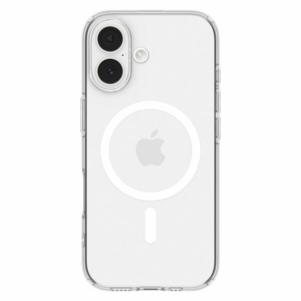 Case SPIGEN Liquid Crystal Mag Magsafe ACS10397 for Iphone 17 - Clear/White