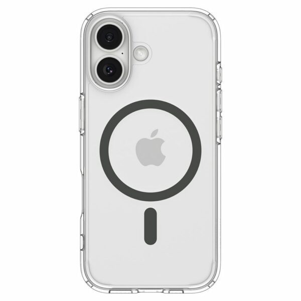 Case SPIGEN Ultra Hybrid Mag Magsafe ACS10381 for Iphone 17 - Clear/Graphite