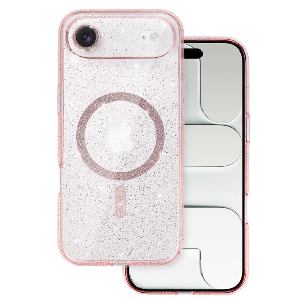 product-102787 Glitter Magsafe Case for Iphone 17 Air pink clear