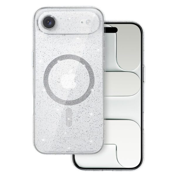 Glitter Magsafe Case for Iphone 17 Air transparent