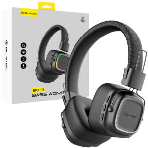 Blavec Over-ear Bluetooth Headphones BO-11 Bass Admiral (BO11-B) black