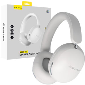 Blavec Over-ear Bluetooth Headphones BO-13 Bass Aceonix ANC (BO13-W) white