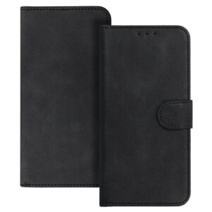 COMMON Universal Book Case (SIZE L) for Iphone 6 Plus/7 Plus/8 Plus/Xs Max/11 Pro Max/Samsung S20 FE/S21 FE/S10 Plus/A10/A32/A54/Xiaomi 12 Lite/Huawei P30 Pro black