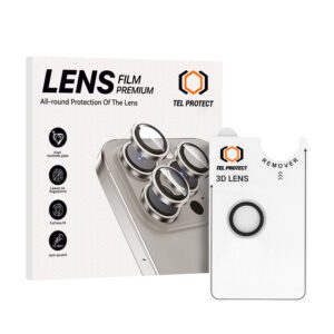 product-103358 Tempered glass Tel Protect 3D Lens on camera for Iphone 17 Air transparent (lens 1 piece)