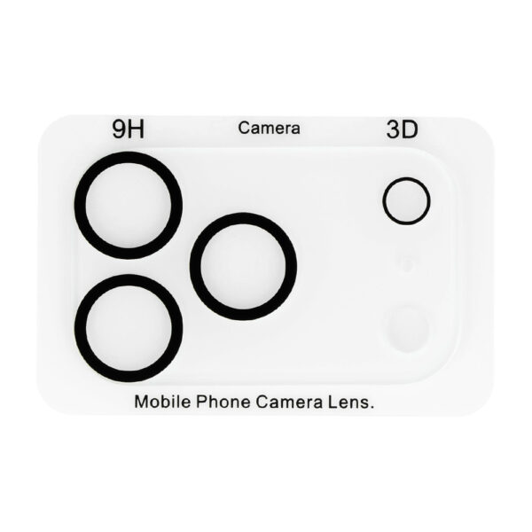 Tempered Glass HARD SILK PRINT for camera (LENS) for Iphone 17 Pro (island)