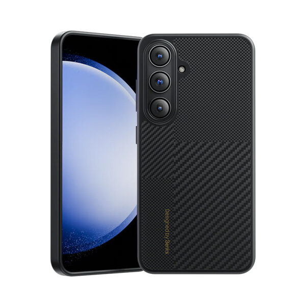 Benks Montage Magnetic Armor Pro Kevlar Case Metal Frame 600D+1500D (MA41) for Samsung Galaxy S24 Plus black