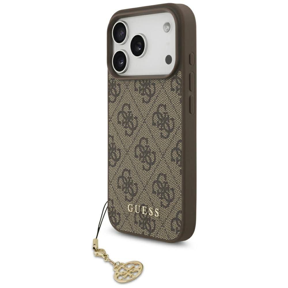 product-104232 Original Case GUESS 4G Charms Collection MagSafe for Iphone 17 Pro brown