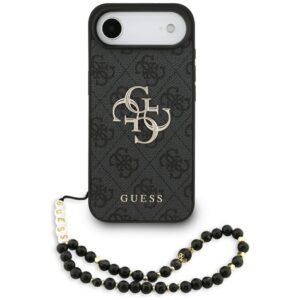 Original Case GUESS 4G Strap 4G Classic Logo for Iphone 17 Air  black