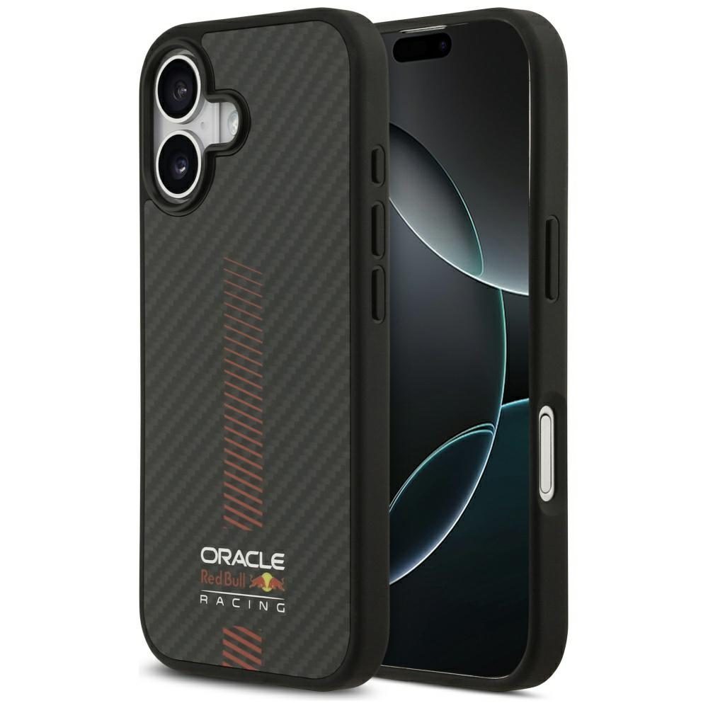 Original Case RED BULL Kevlar Powerbar MagSafe for Iphone 17 black