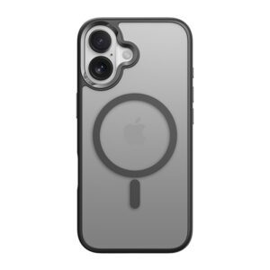 Rock Guard Touch Matte Series Magnetic Case for Iphone 17 black (metal lens frame)
