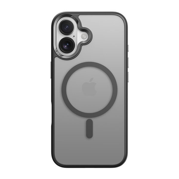 product-104533 Rock Guard Touch Matte Series Magnetic Case for Iphone 17 black (metal lens frame)