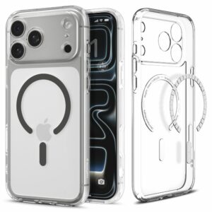 product-104763 Case SPIGEN Ultra Hybrid Mag Magsafe ACS10283 for Iphone 17 Pro Max - Clear/Graphite