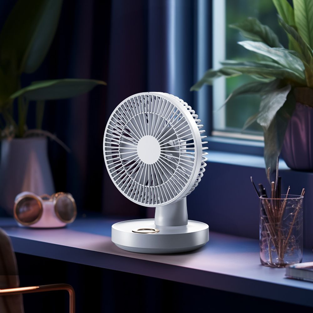 0071a15db1b603d89871d11934d10f7b Desk fan LLD-F77 white