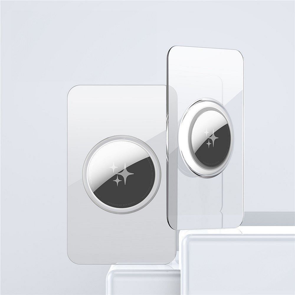 DUX DUCIS card-shaped protective case for AirTag 2 pcs transparent + black