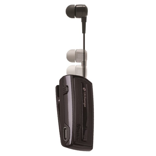 0285056 Ακουστικό Επαναφερόμενο BT με δόνηση iXchange UA28 V2.0 Μαύρο