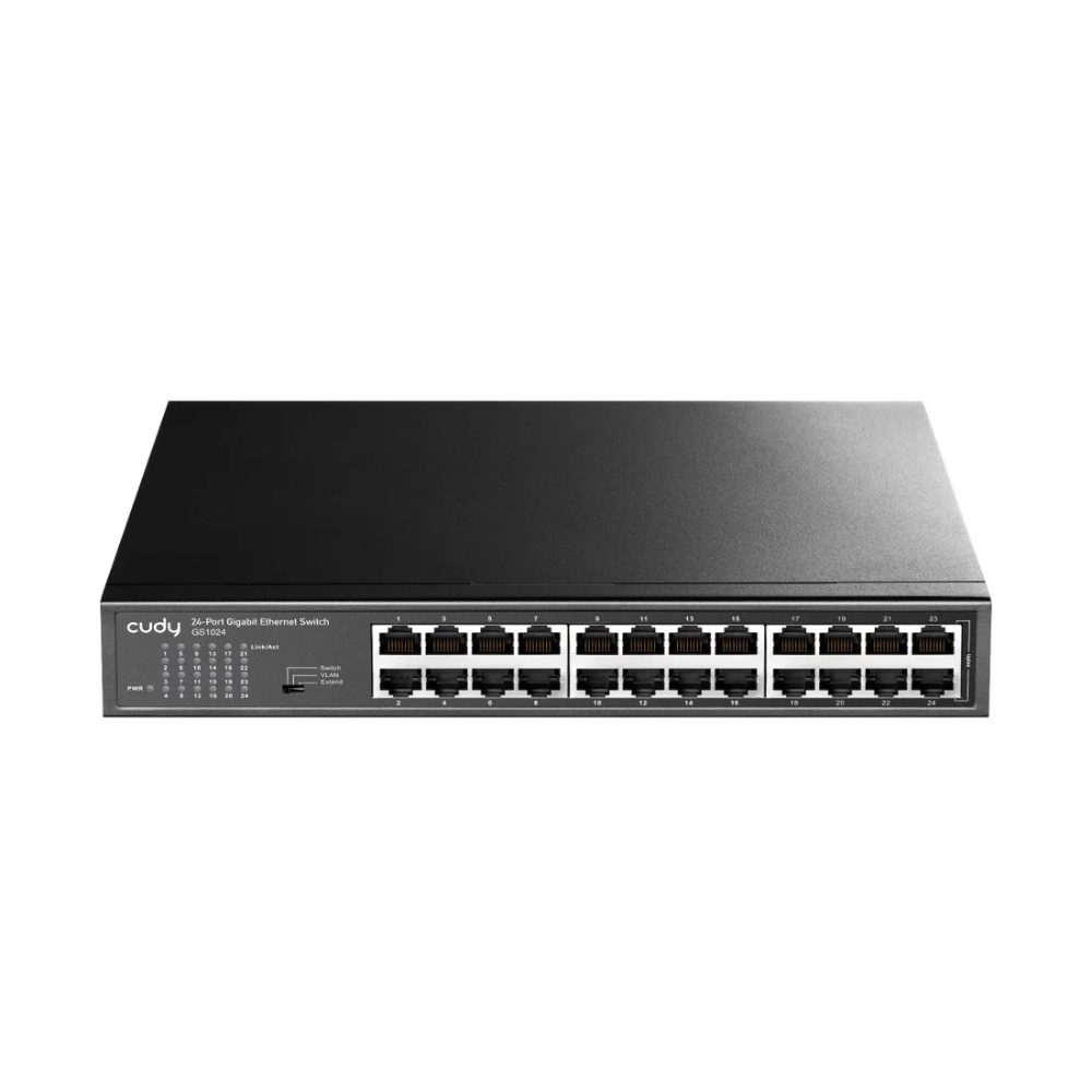 0285083 Switch 24 Θέσεων Cudy GS1024 V2.0 Gigabit Μεταλλικό