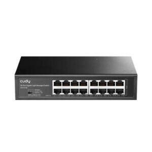 Switch 16 Θέσεων Cudy GS1016E Gigabit Managed, Μεταλλικό