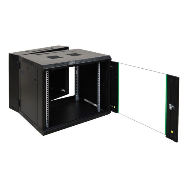 0285295 Επιτοίχια Καμπίνα 18U Power On DSW.6618 Double Section 600x600x901mm