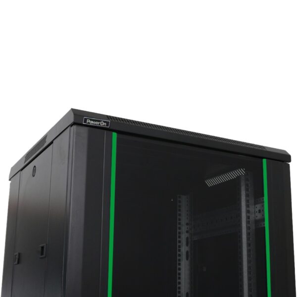 0285325 Επιδαπέδια Καμπίνα 42U Power On S.8842 800x800x2055mm