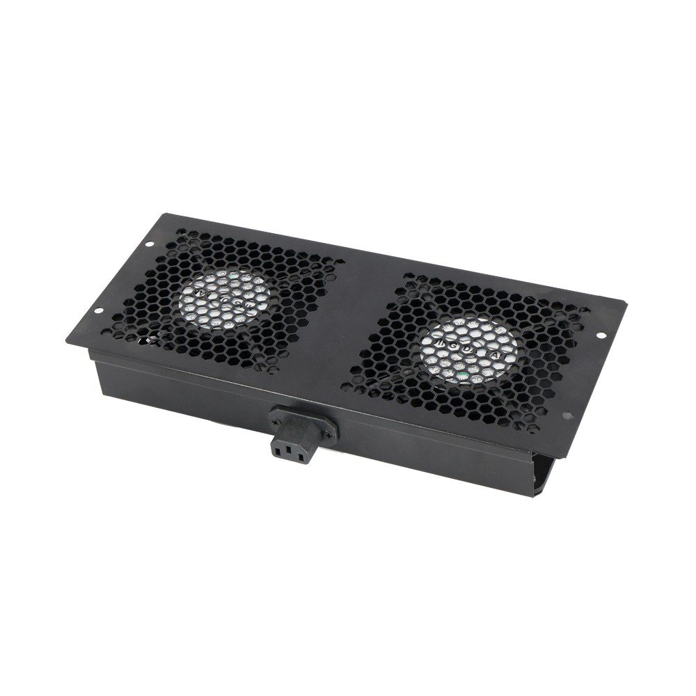 0285370 Μονάδα ψύξης 2 Ανεμιστήρων Power On FAN-S2 για Επιδαπέδια Καμπίνα Βάθους 600mm
