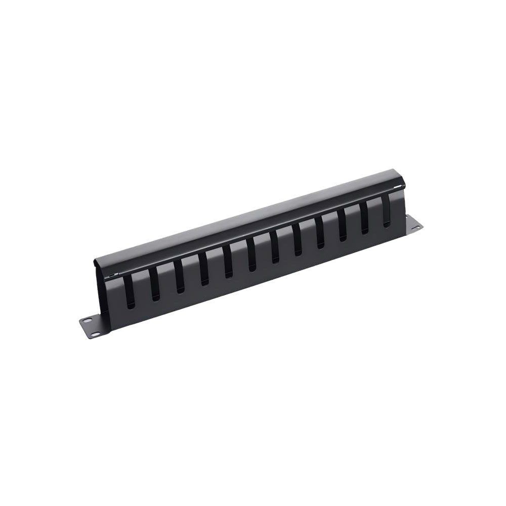 0285404 Οδηγός Καλωδίων 12 Θέσεων 1U Power On CM-121-13 με Αφαιρούμενο Μπροστινό Πάνελ