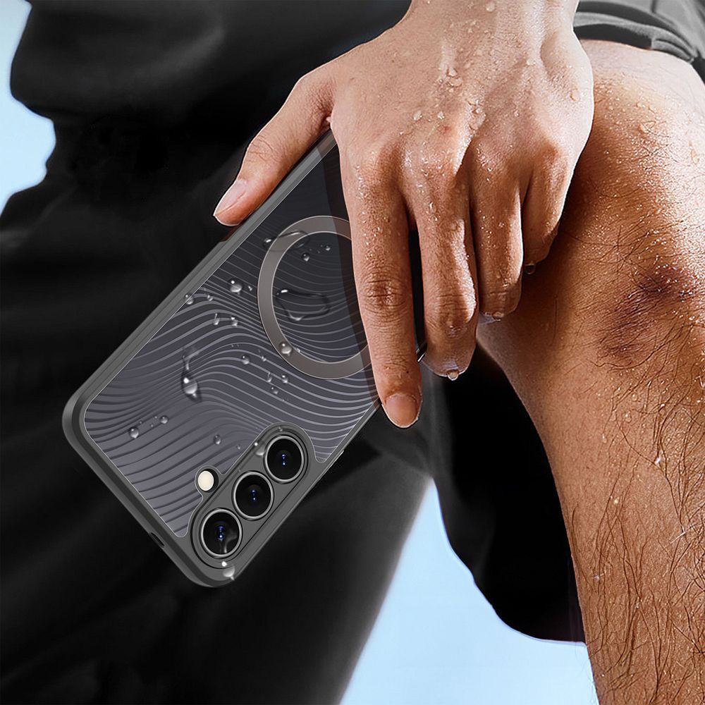 02b9134f4d3d371e2fed3ee810775654 DUX DUCIS case AIMO MAG compatible with MagSafe for SAMSUNG S25 FE black