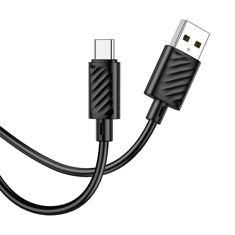Cable USB A to USB C Hoco 3A 2 m X88 black