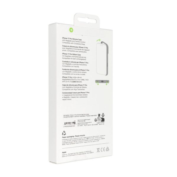 iPhone 17 Pro Silicone Case with MagSafe – Terra Cotta