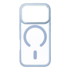 MATTE MAG COVER case compatible with MagSafe for IPHONE 17 Pro blue