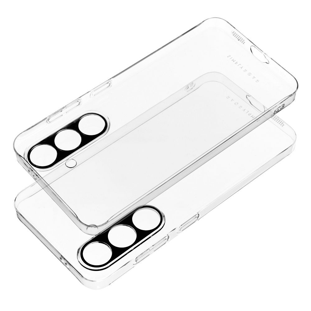 09f2c4e4eaee98ac401128d15af3ada6 ROAR case PURE SIMPLE FIT for SAMSUNG S24 / S25 Clear