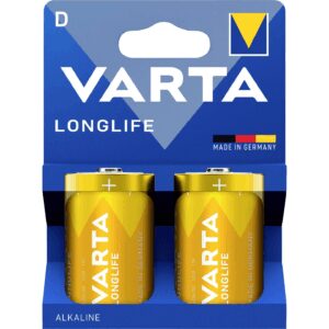0aedd3d6615ed117a2375b4321fc0ee6 VARTA bateria alkaliczna R20 (Typ D) Longlife 2 szt (papierowa wkładka)
