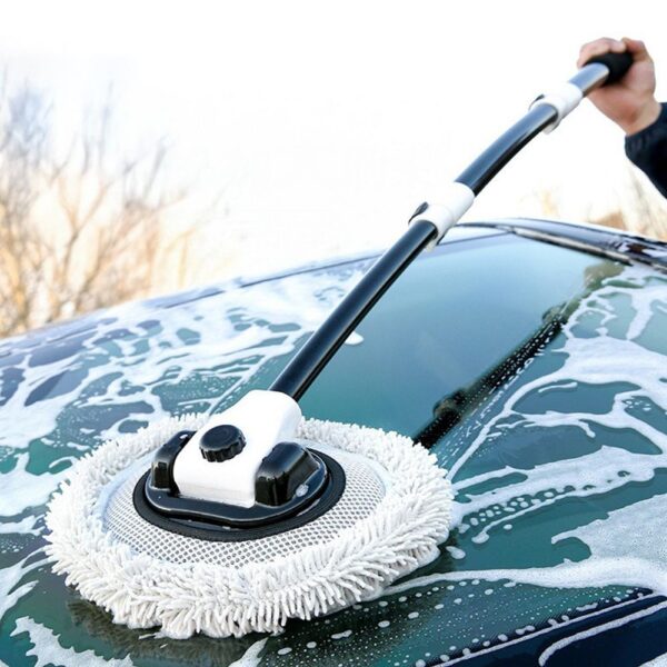 0c1ae435eba77916dbf2fb9c81b5e056 Telescopic car wash mop black