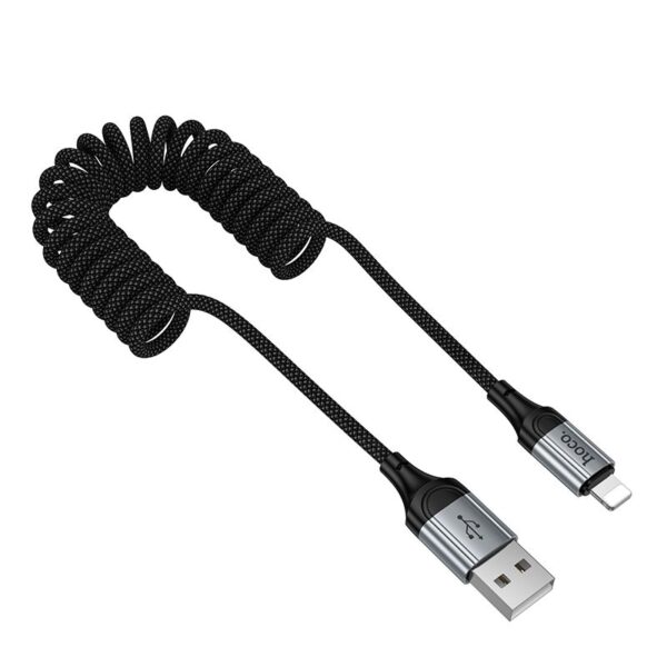 Cable USB C to Lightning Hoco PD 27W 1,5 m X121 black