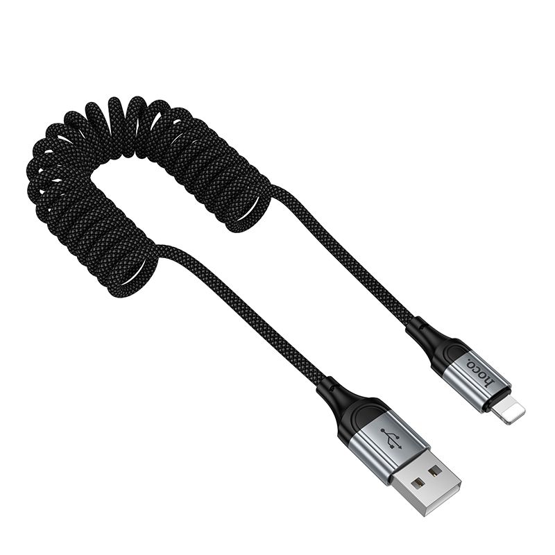 Cable USB C to Lightning Hoco PD 27W 1,5 m X121 black