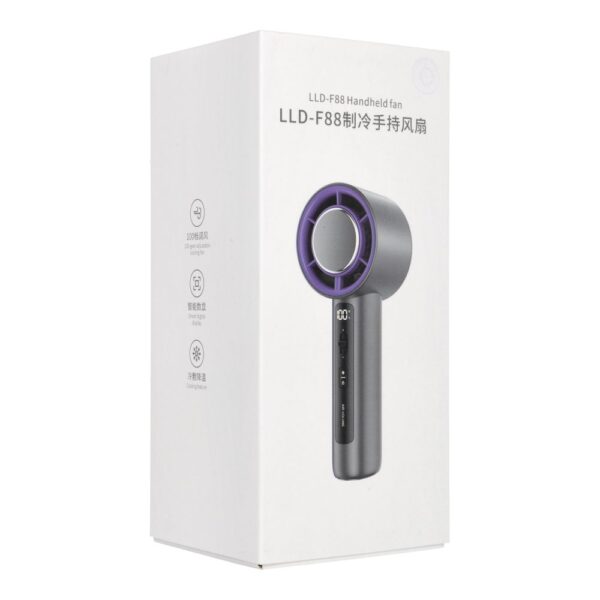 0d919d46f1d005052150ce4a37efdfb8 Portable fan with digital display LLD-F88 white