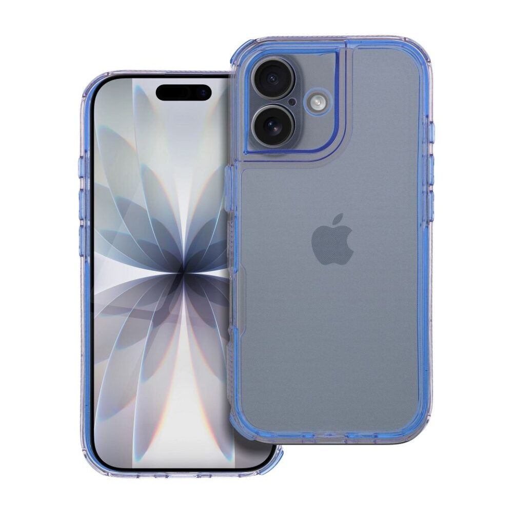 0f265081f3e9fa10249e2935cef3e8f4 MATRIX CLEAR Case for IPHONE 17 blue