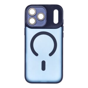 VARIETE MAG COVER Case compatible with MagSafe for IPHONE 17 PRO MAX navy blue