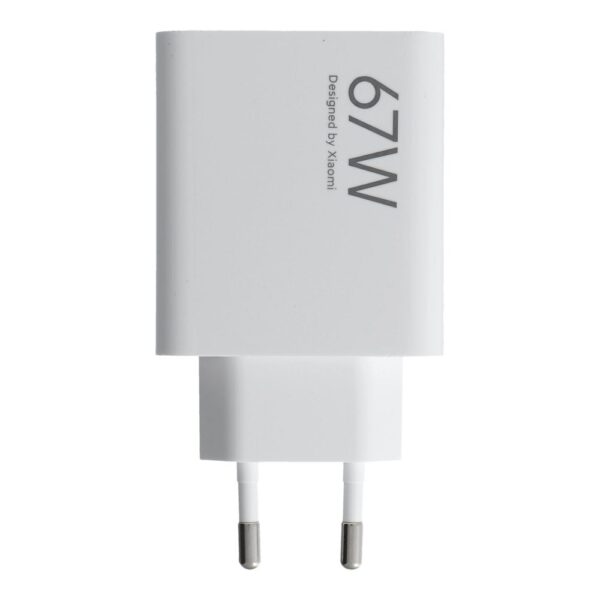 XIAOMI original charger USB A QC3.0 3A 67W MDY-15-ET white bulk