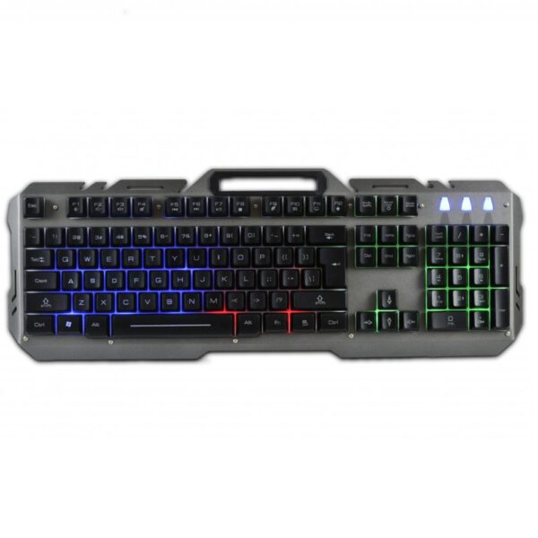 Rebeltec wired set: LED keyboard + mouse for INTERCEPTOR players