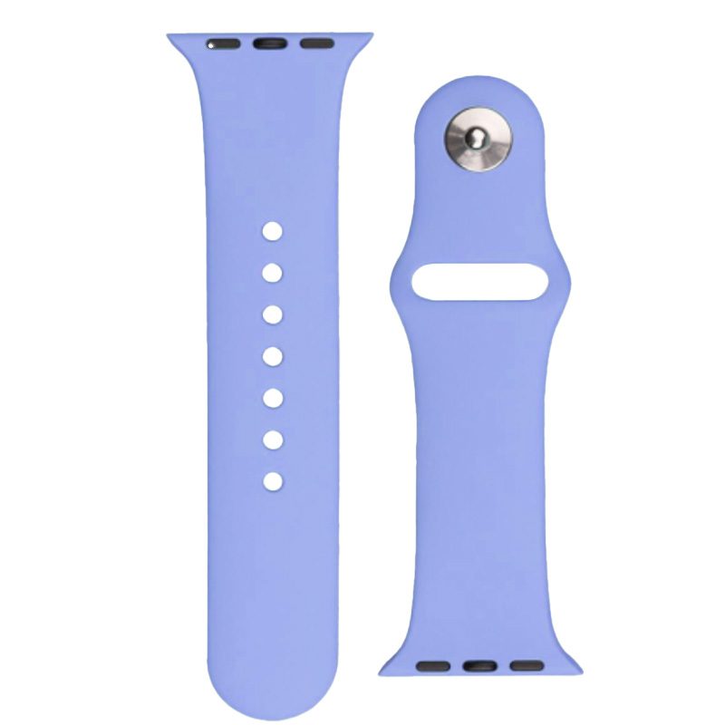 Silicone Strap APS Silicone Band for Watch Ultra / 9 / 8 / 7 / 6 / 5 / 4 / 3 / 2 / SE (45 / 44 / 42mm) Strap Watch Bracelet Purpleeng