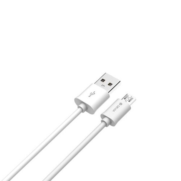 Devia cable Smart EC081 USB - MicroUSB 1,0 m 2,1A white