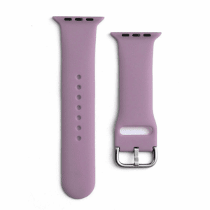 Silicone Strap APS for Apple Watch 42 / 44 / 45 strap watch bracelet - purpleeng