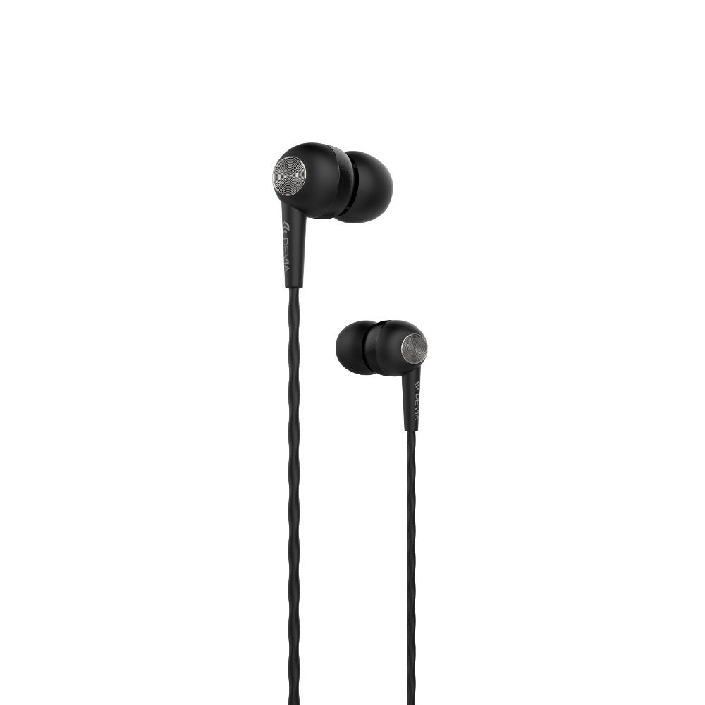 107717_oryg Devia wired earphones Kintone jack 3,5mm black