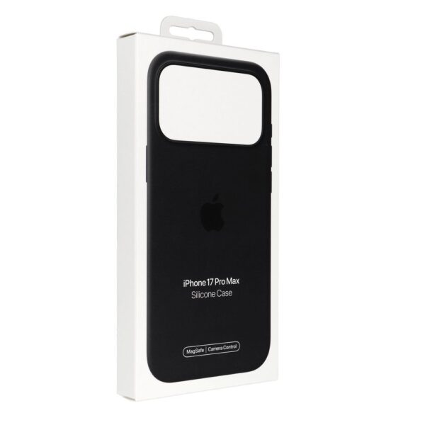 iPhone 17 Pro Max Silicone Case with MagSafe – Black