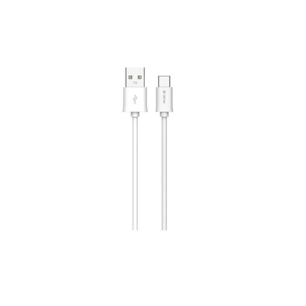 118420_oryg Devia cable Smart EC066 USB - USB-C 2,0 m 2,1A white