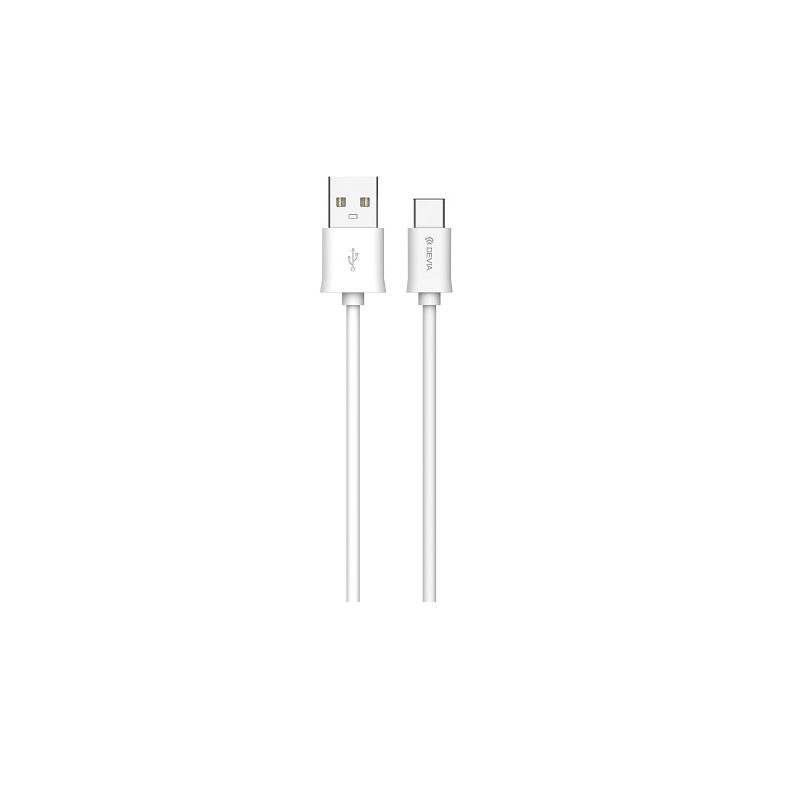 118420_oryg Devia cable Smart EC066 USB - USB-C 2,0 m 2,1A white